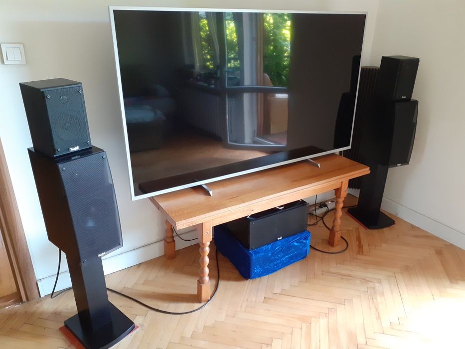 TEUFEL M300 kultowy zestaw kolumn do kina domowego Made in Germany