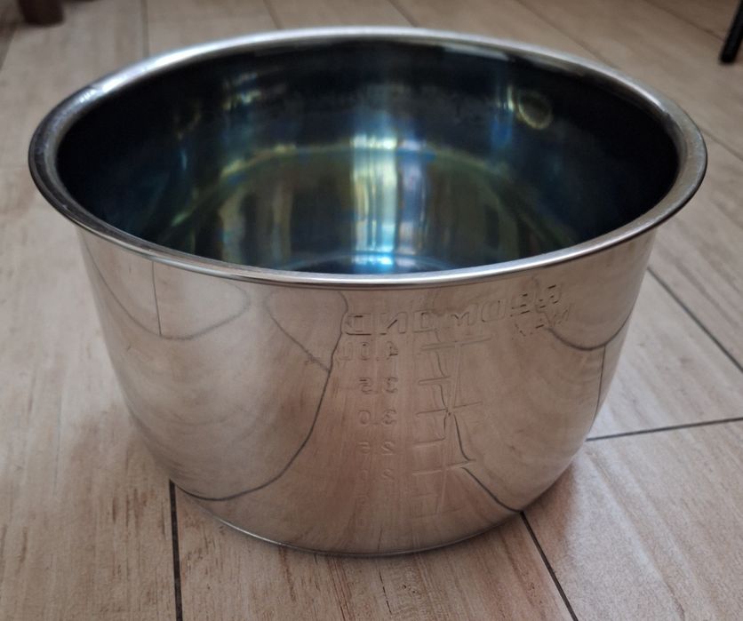 Чаша з нержавіючої сталі 4 літрів для мультиварки Redmond