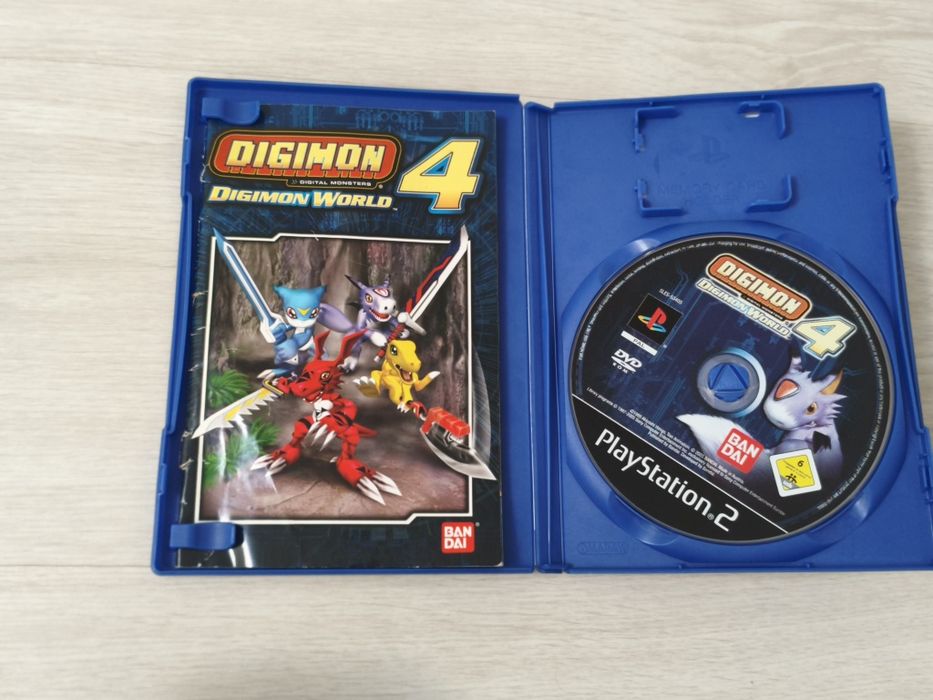 Digimon World 4 PS2 – Completo com Manual – PAL