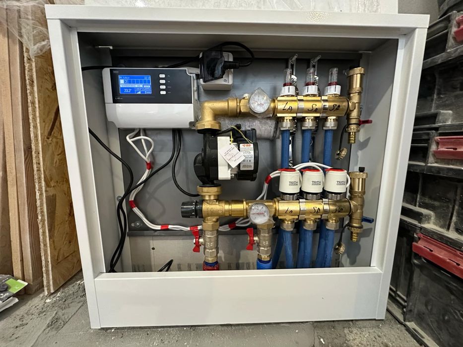 Frezowanie pod ogrzewanie podlogowe