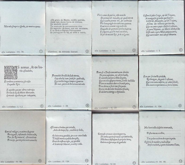 Fósforos - Carteiras - Os Lusíadas [Completa]
