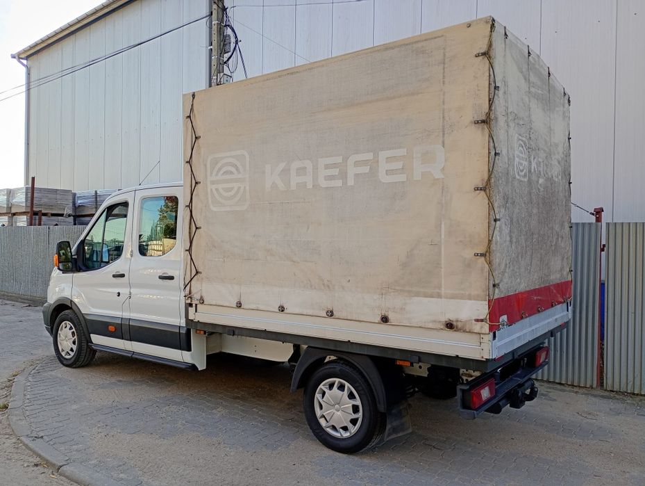Ford transit L3 skrzynia skrzyniowy plandeka brygadowka 7 osób osobowy