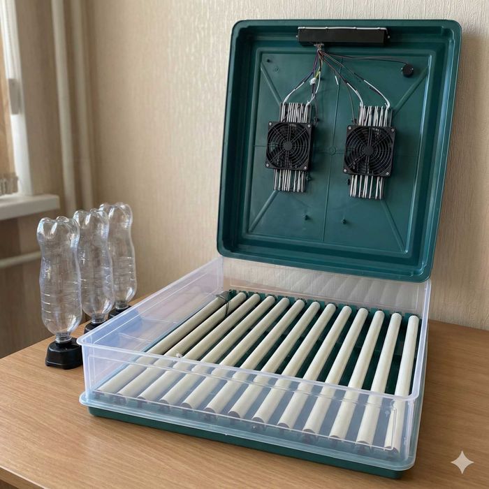 Для блекауту: автоматичний інкубатор, 12–220В, 70/130/200/300