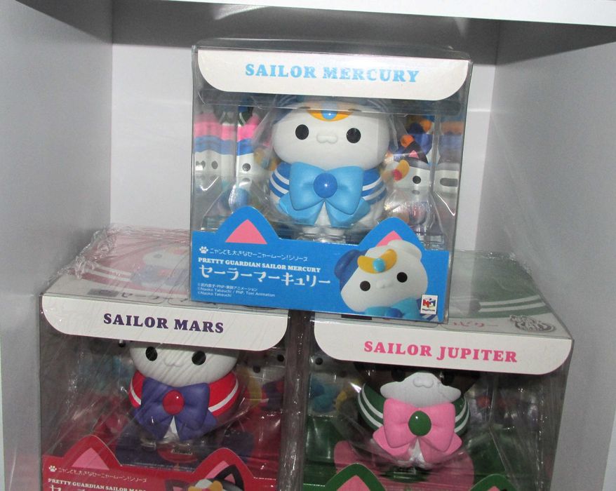Pretty Guardian Sailor Mars & Mercury & Jupiter Novo/Selado64739561656962124