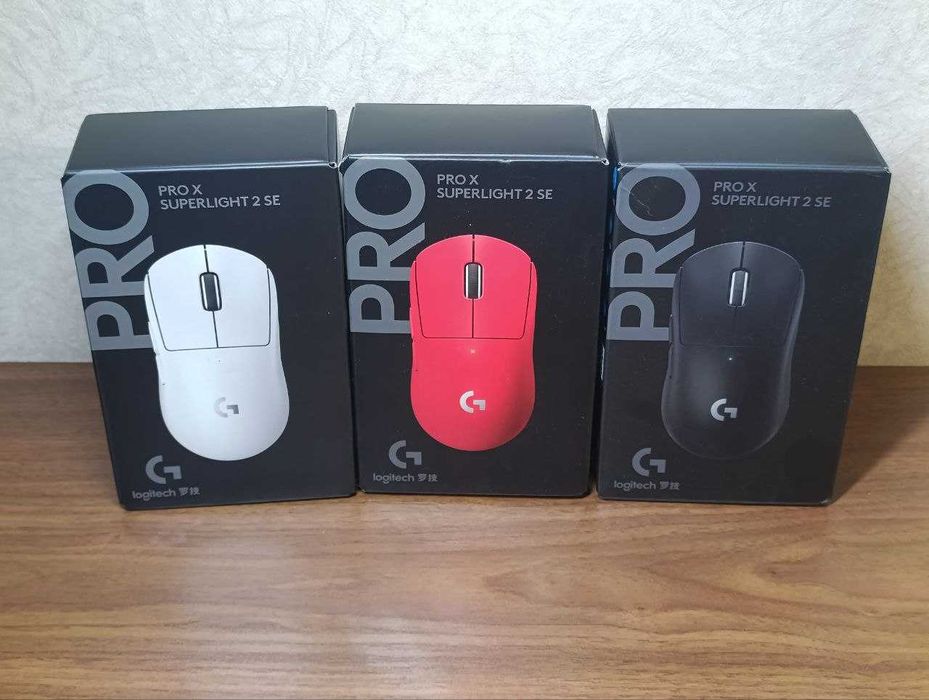 Logitech G Pro X Superlight 2 SE Lightspeed Біла\Чорна\Червона