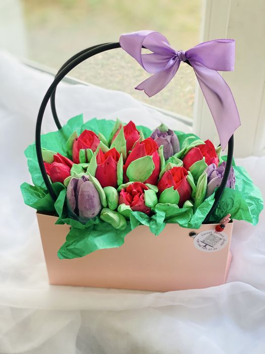 Зефірні квіти,букети,8 березня,8 марта,зефир,,подарунок,подарок,маме