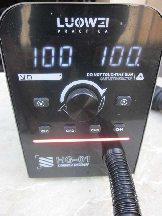 Термофен Паяльный Фен LUOWEI HG-01 компрессорный 25года