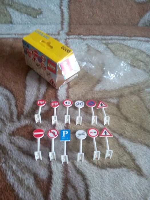 Lego 6306 Road Signs zestaw+pudełko