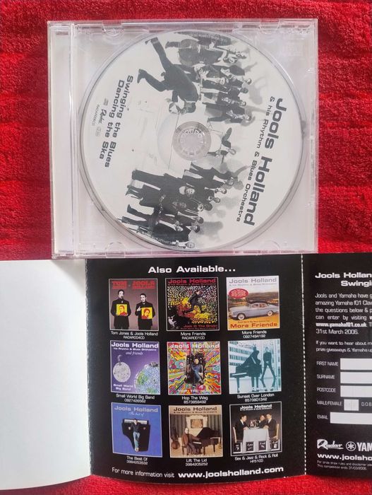 CD Jools Holland & His Rhythm&Blues Orchestra - Swinging The Blues