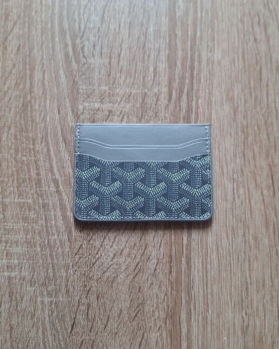 Szary portfel cardholder Goyard Paris
