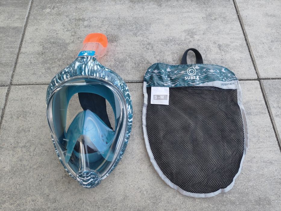 !TANIO - maska do snorkelingu Decathlon Subea S/M - jak NOWA