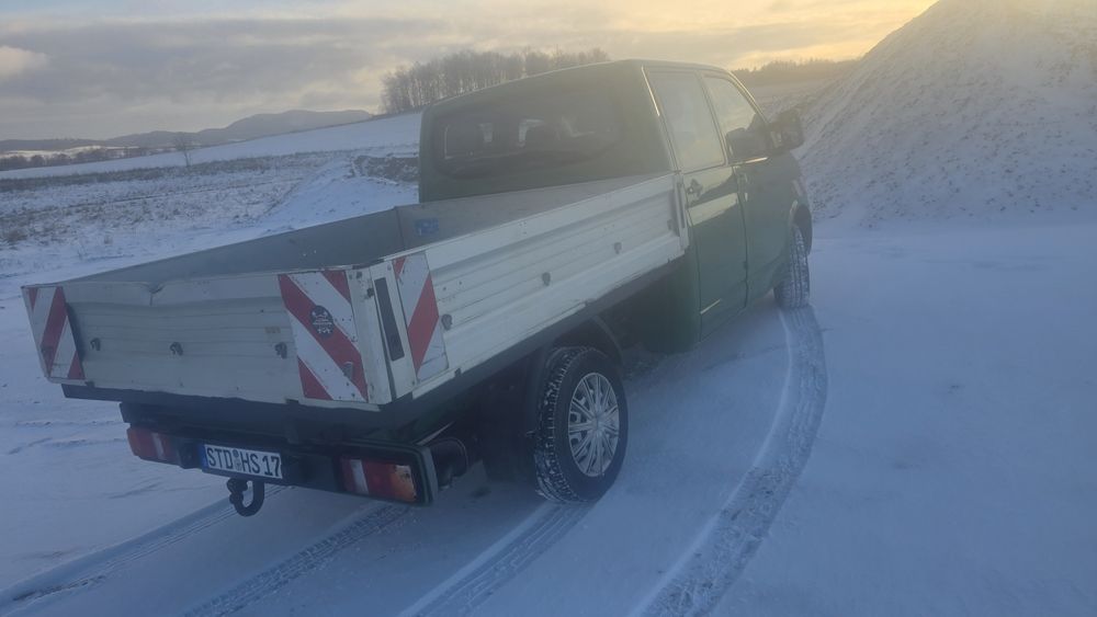 VW transporer T5  6 osób wywrotka