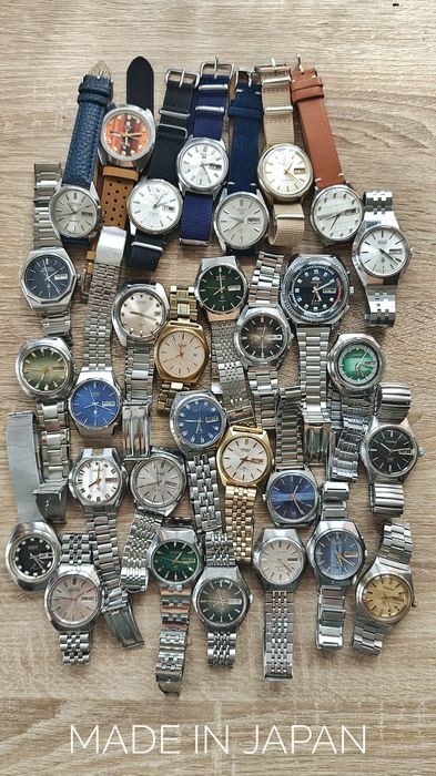 Вінтажні японські годинники 60-80x - Seiko, Orient, Citizen, Ricoh
