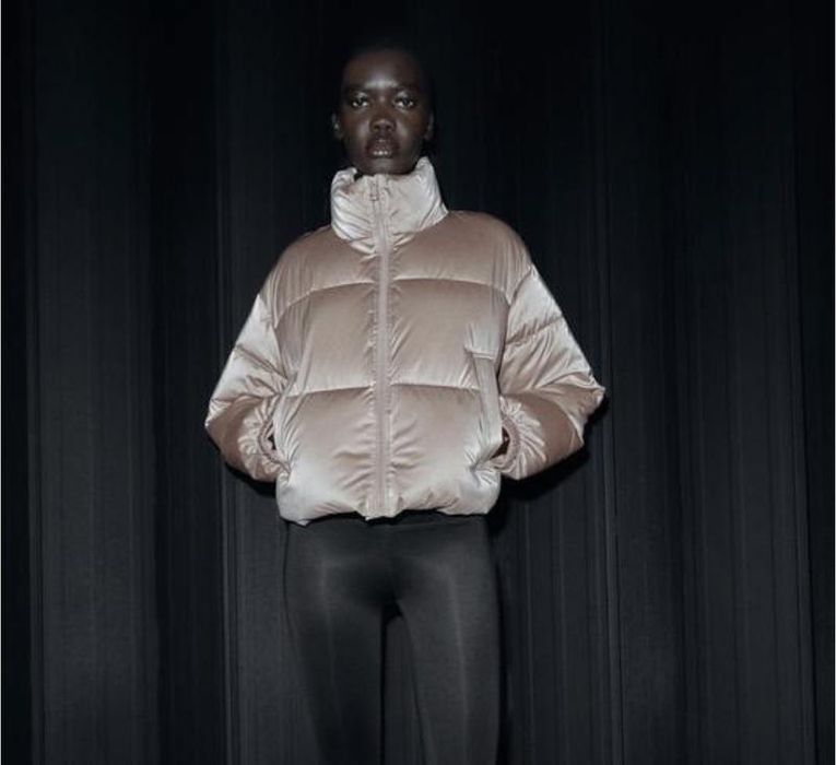 Куртка zara пуффер