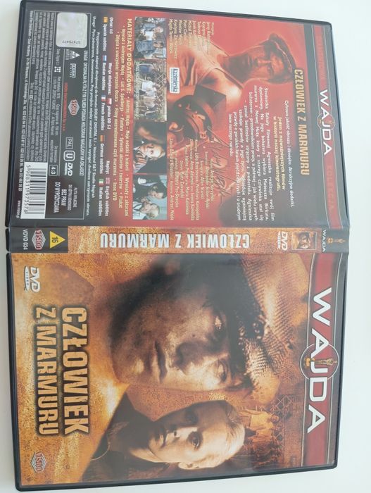 Człowiek z marmuru, płyta DVD, Wajda
