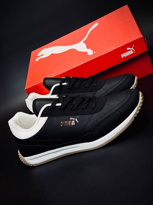 Мужские класические красивки пума/весенние стильные кросивка пума кожа