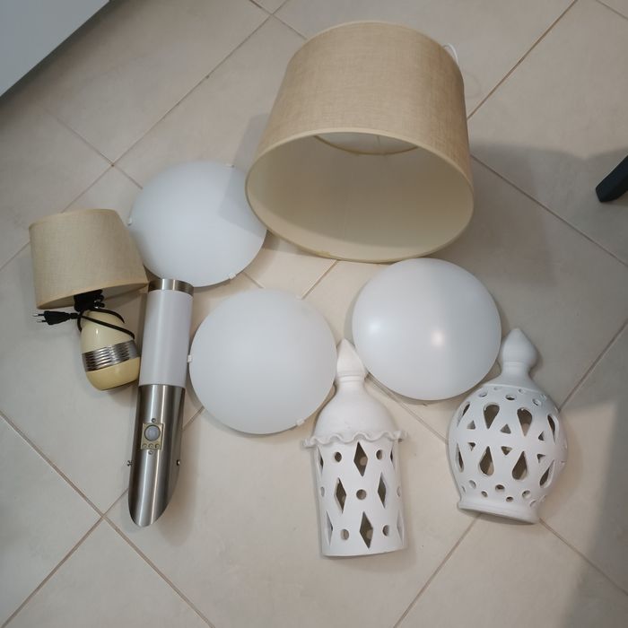 Vários Candeeiros e apliques