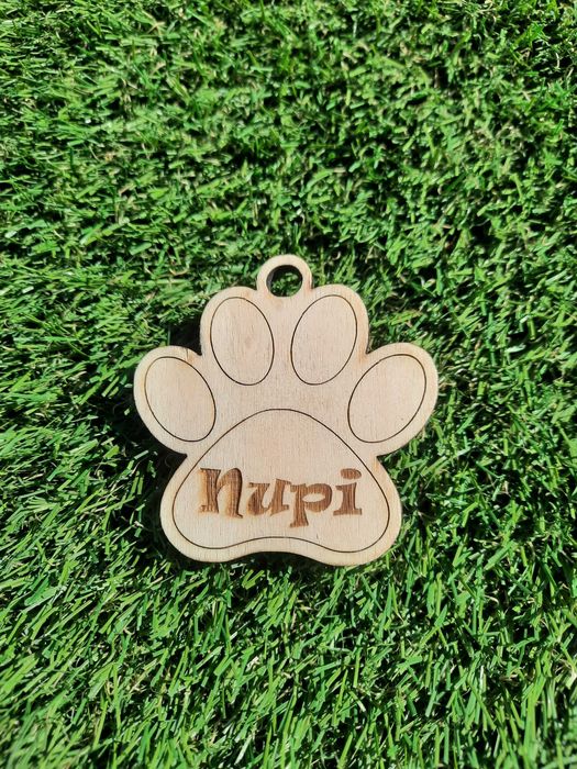 Porta-chaves de madeira - Personalizados