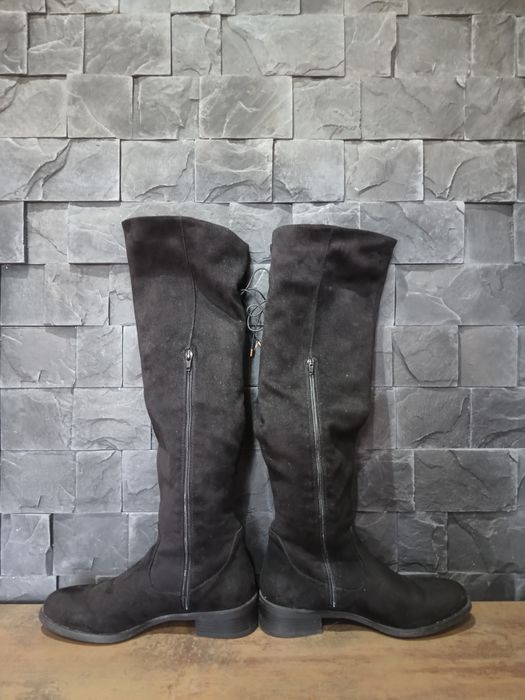 Stylowe Czarne kozaki marki graceland bardzo wygodne w świetnym stanie