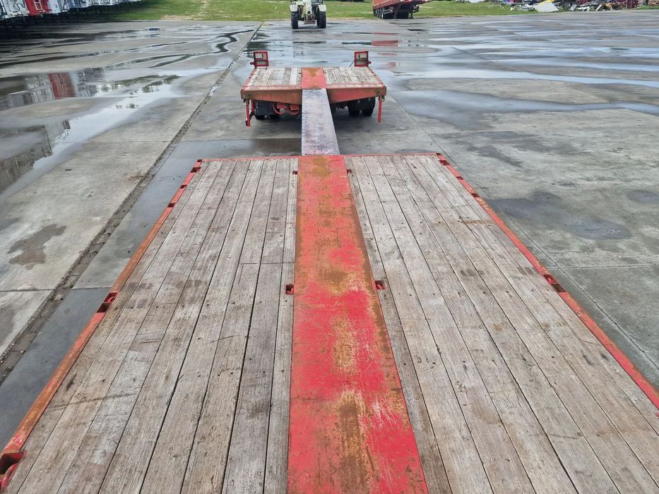 Broshuis Przyczepa Platforma Niskopodwoziowa Rozciągana do 11,00 m