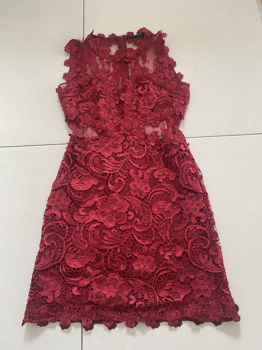 Sukienka koronkowa Guess S/M