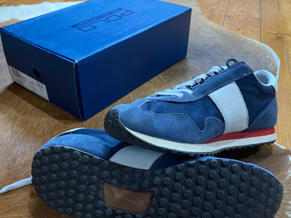 Ténis Ralph Lauren Polo com caixa 45