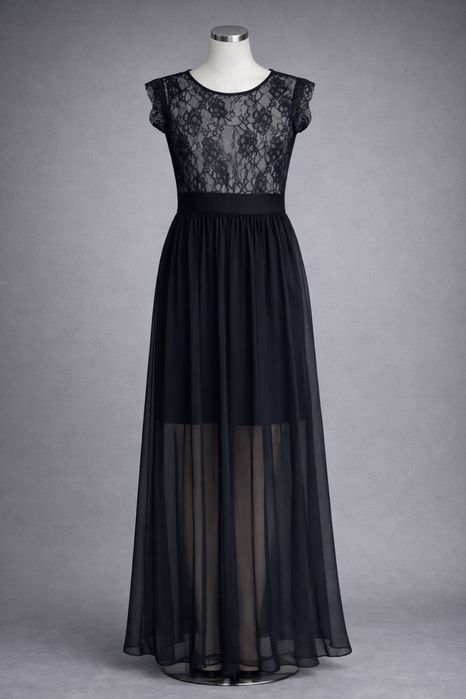 Чорна вечірня сукня (плаття) м