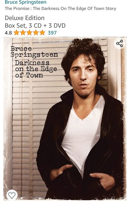 Springsteen BOX 3 Cd +3Dvd