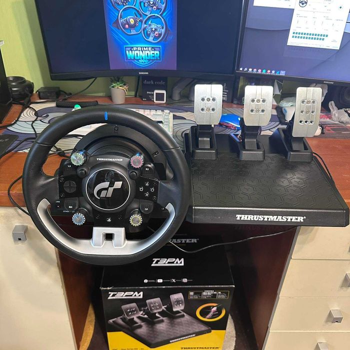 Игровой Набор Руль Thrustmaster T-GT + Педали Thrustmaster T3PM PS4\PS5\PC