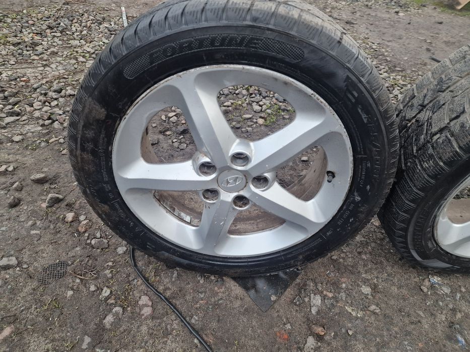 Колеса 5x114.3 225/50 r17 цо 67.1 Hyundai Sonata  NF диски титаны лить