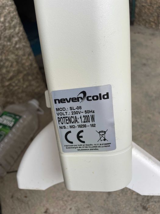 Aquecedor Térmico/Radiador Nevercold