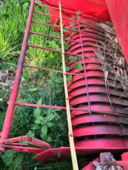 Enfardadeira mf 124 para restaurar ou peças