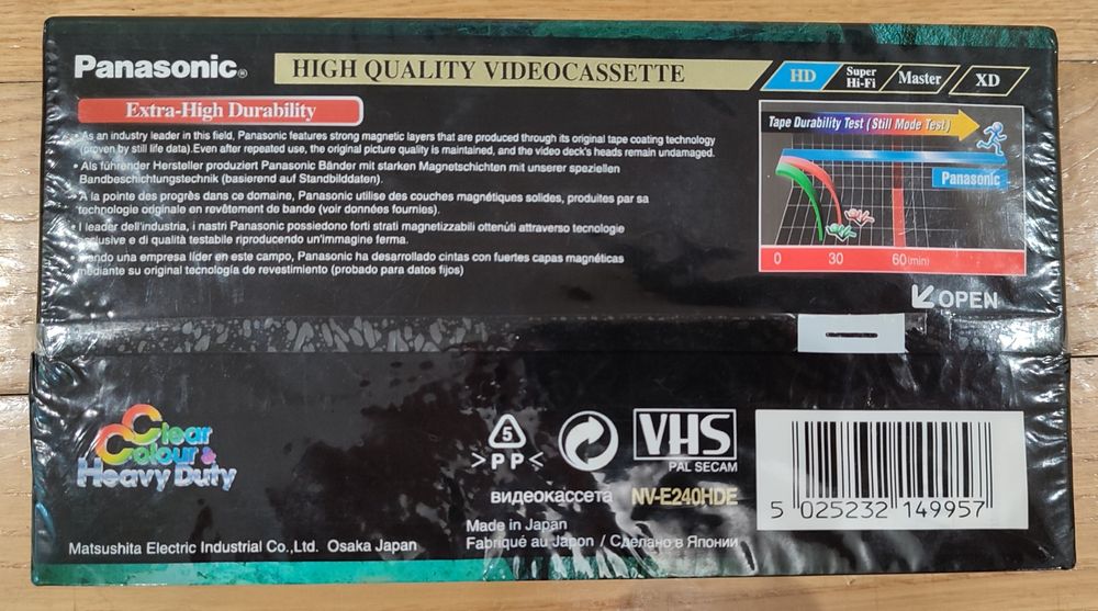 Відеокасета Panasonic E-240