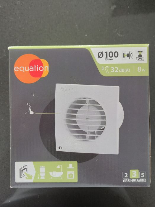 Extrator ar NOVO Equation 100mm