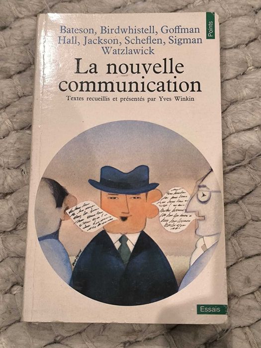 Livro "La nouvelle communication" de Yves Winkin
