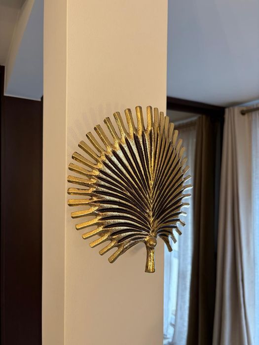 Kinkiet stare złoto glamour liść almi decor cena za komplet