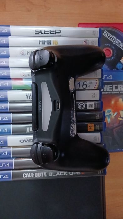Playstation 4/1 comando/16 jogos
