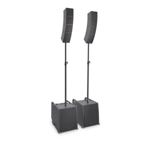 Par LD Systems Curv 500 com capas originais