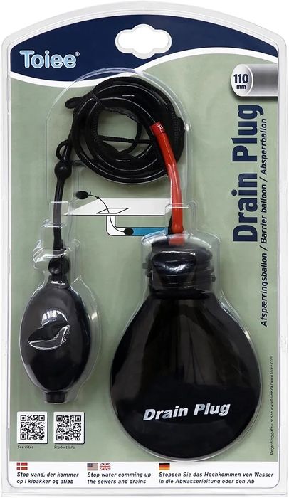 Надувна зливна пробка професійного рівня для перекриття каналізаційних