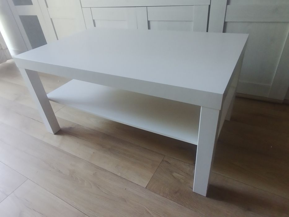 Stolik kawowy biały IKEA 90x55cm