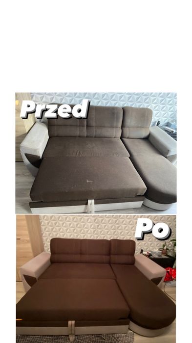 Pranie Tapicerki Sof Kanap Foteli Krzeseł Wersalki Materaca Wykładziny