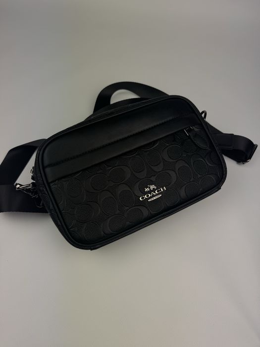 Чоловіча сумка НОВА Coach graham grey crossobody