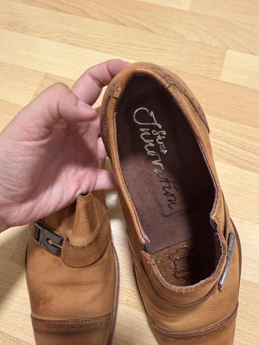 Sapatos castanhos formais - Homem