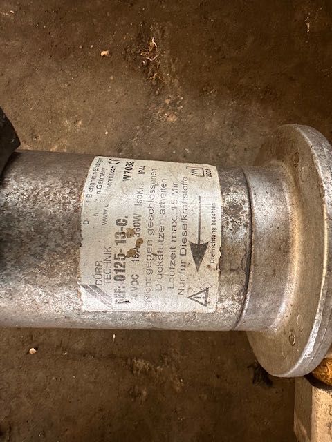 pompa paliwa 24 volt do koparki pompa stal szlachetna