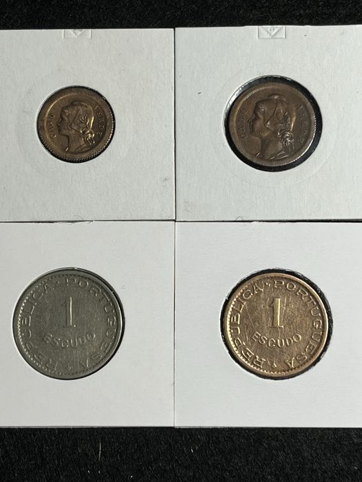 Ex-colónia Rep Portuguesa - Set Moedas Cabo Verde