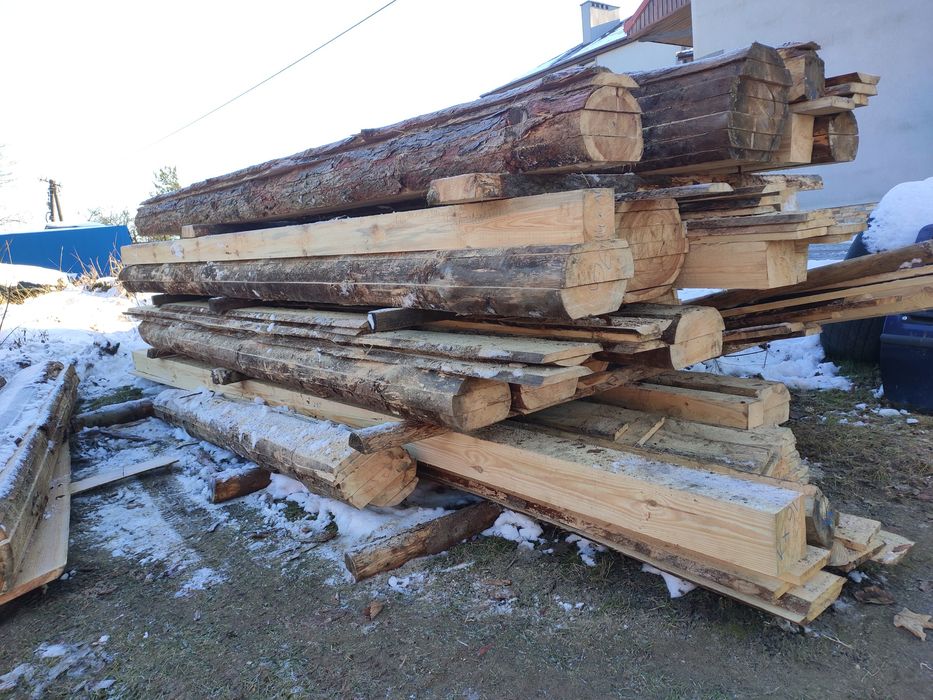 Deski modrzewiowe/sosnowe 25/32/50/65 mm