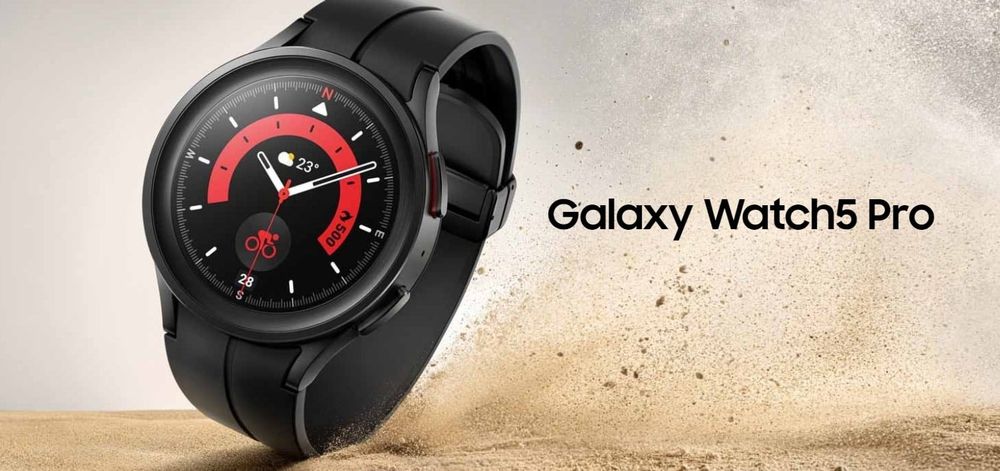 Samsung Galaxy Watch 5 Pro 45mm eSIM SM-R925 Black (SM-R925FZKASEK)