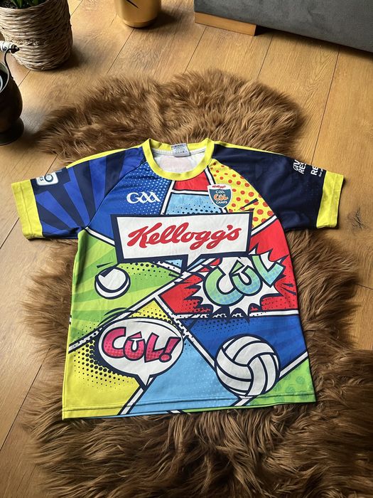 Koszulka sportowa kolorowa chlopiec/dziewczynka