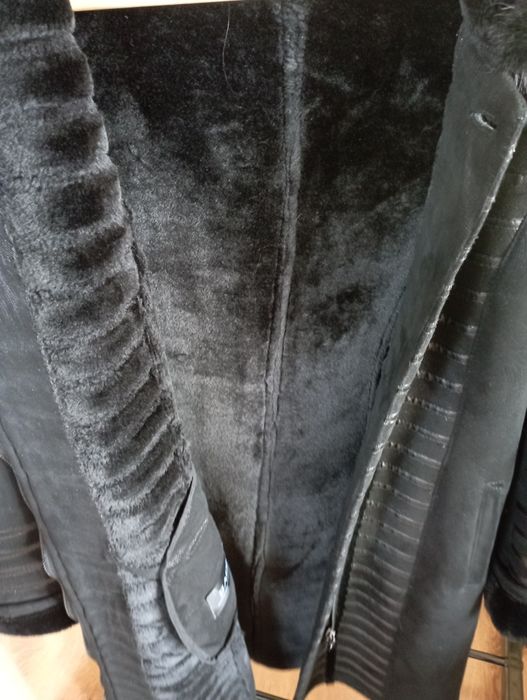 Дублянка жіноча із вставками норки