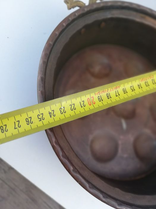 2. Miska miedziana naczynie miedziane na slimaki